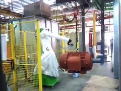 โรบอตสี GR650 ใช้ในอุตสาหกรรมเครื่องยนต์ชิ้นส่วนโลหะ