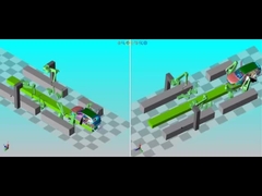 โรงงานการทาสี โซลูชั่นหันกุญแจเทคโนโลยีจําลองออฟไลน์